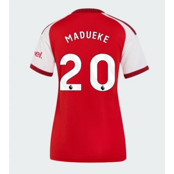Arsenal Noni Madueke #20 Maglia Gara Casa Repliche 2026-27 Donna Maniche Corte
